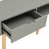vidaXL Console Table Grey 80x30x72 cm Solid Pinewood - Image 8