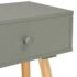 vidaXL Bedside Tables 2 pcs Grey Solid Pinewood - Image 9