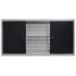 vidaXL Wall Mounted Tool Cabinet Industrial Style Metal Grey and Black - Image 4