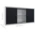 vidaXL Wall Mounted Tool Cabinet Industrial Style Metal Grey and Black - Image 10