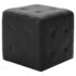 vidaXL Pouffe 2 pcs Black 30x30x30 cm Faux Leather - Image 2