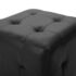 vidaXL Pouffe 2 pcs Black 30x30x30 cm Faux Leather - Image 4