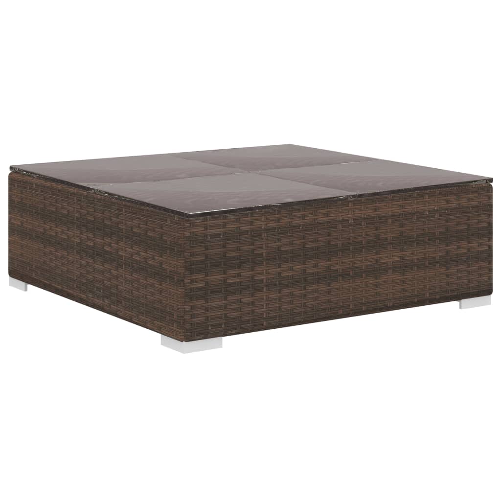8719883724881_g_en_hd_4 vidaXL 6 Piece Garden Lounge Set with Cushions Poly Rattan Brown - Image 6