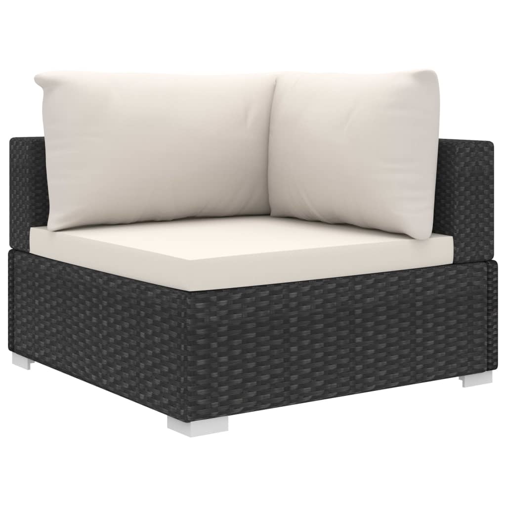 8719883724898_g_en_hd_2 vidaXL 6 Piece Garden Lounge Set with Cushions Poly Rattan Black - Image 4