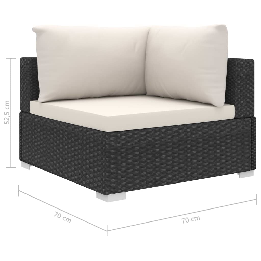 8719883724898_g_en_hd_5 vidaXL 6 Piece Garden Lounge Set with Cushions Poly Rattan Black - Image 7