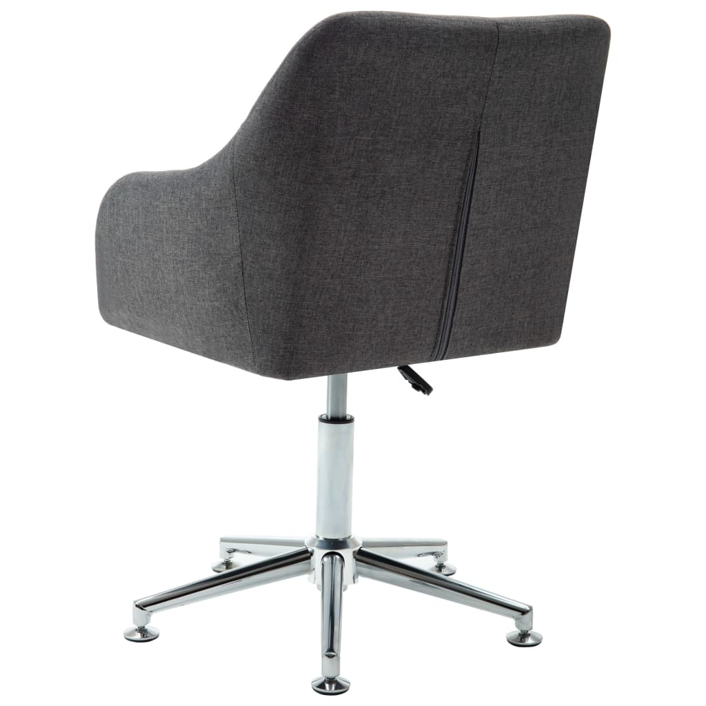 8719883726748_g_en_hd_3 vidaXL Swivel Office Chair Dark Grey Fabric - Image 4