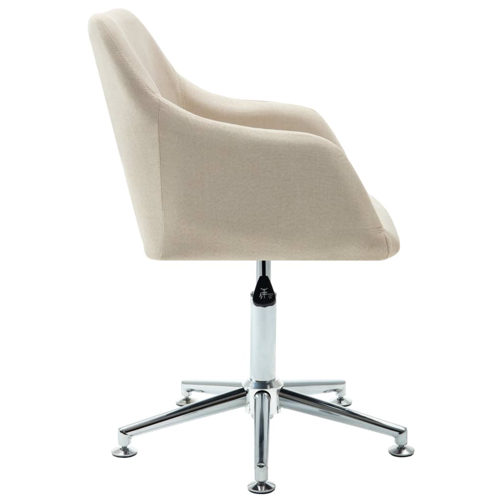 8719883726755_g_en_hd_2 vidaXL Swivel Office Chair Cream Fabric - Image 3