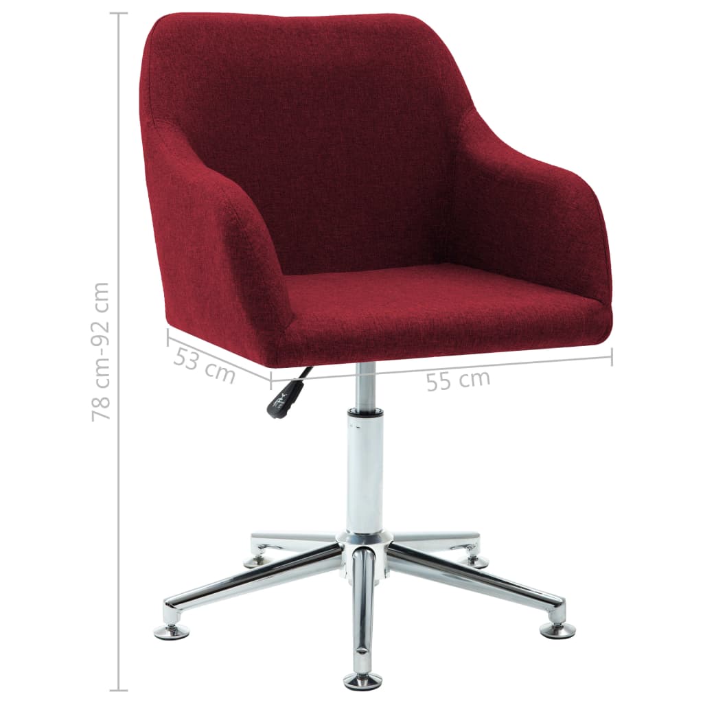 8719883726816_g_en_hd_7 vidaXL Swivel Office Chair Wine Red Fabric - Image 8