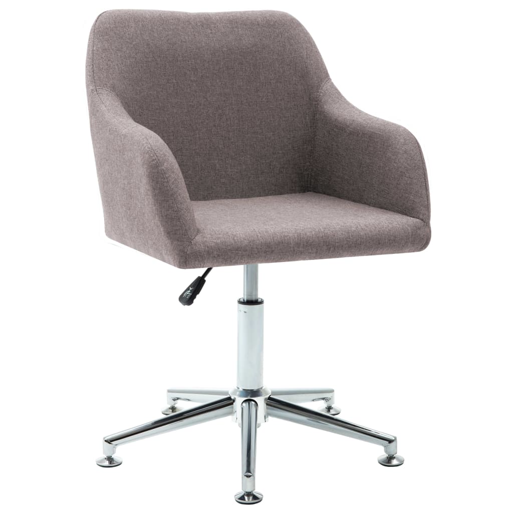 8719883726823_a_en_hd_1 vidaXL Swivel Office Chair Taupe Fabric - Image 1