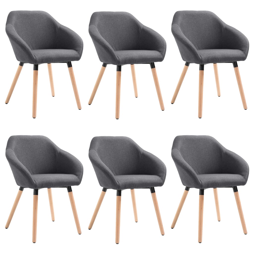8719883727813_a_en_hd_1 vidaXL Dining Chairs 6 pcs Dark Grey Fabric - Image 2