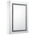vidaXL LED Bathroom Mirror Cabinet 50x13x70 cm - Image 3