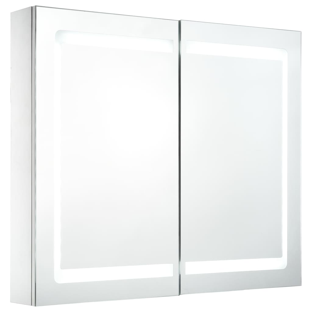 8719883728483_a_en_hd_1 vidaXL LED Bathroom Mirror Cabinet 80x12.2x68 cm - Image 2