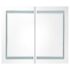 vidaXL LED Bathroom Mirror Cabinet 80x12.2x68 cm - Image 4