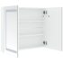 vidaXL LED Bathroom Mirror Cabinet 80x12.2x68 cm - Image 5