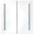 vidaXL LED Bathroom Mirror Cabinet 60x14x62 cm - Image 4