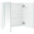 vidaXL LED Bathroom Mirror Cabinet 60x14x62 cm - Image 5