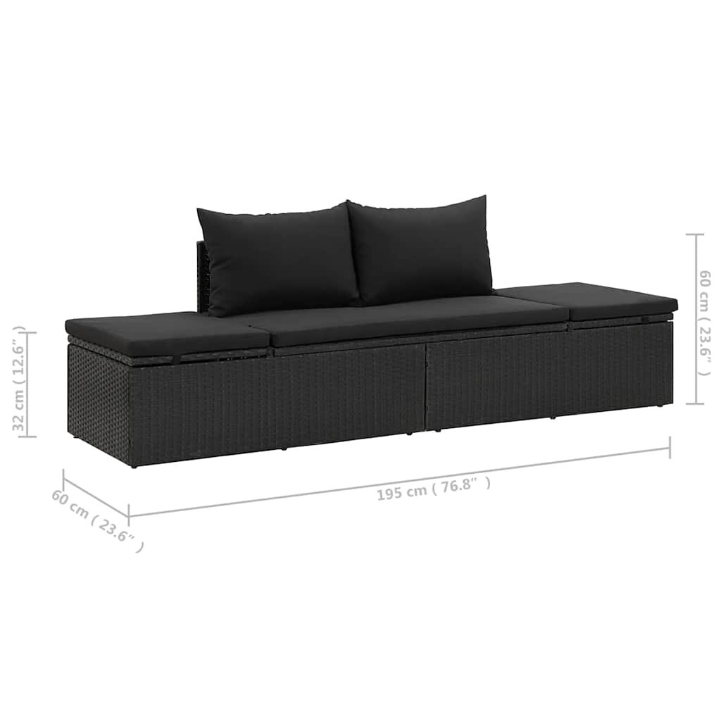 8719883729237_g_en_hd_9 vidaXL Sun Bed with Cushions Poly Rattan Black - Image 11