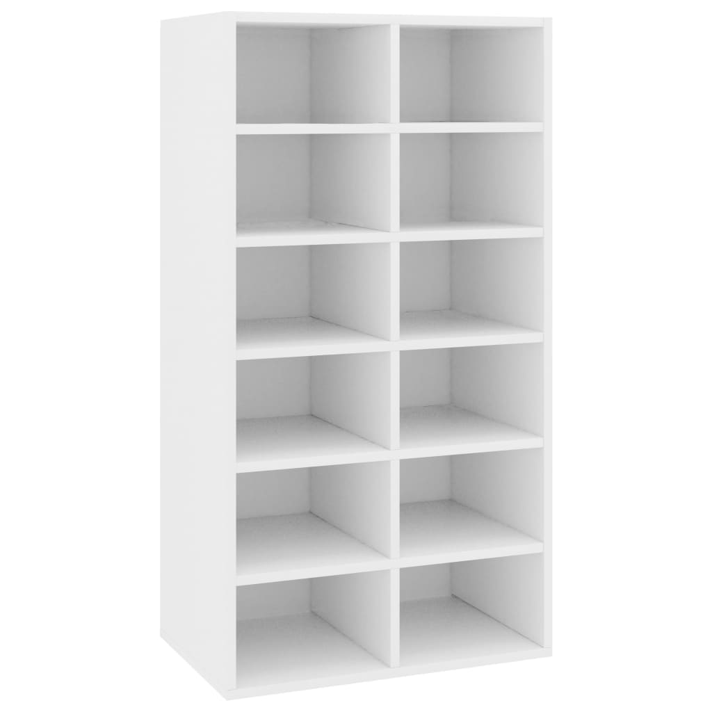 8719883730776_a_en_hd_1 vidaXL Shoe Rack White 54x34x100.5 cm Engineered Wood - Image 2