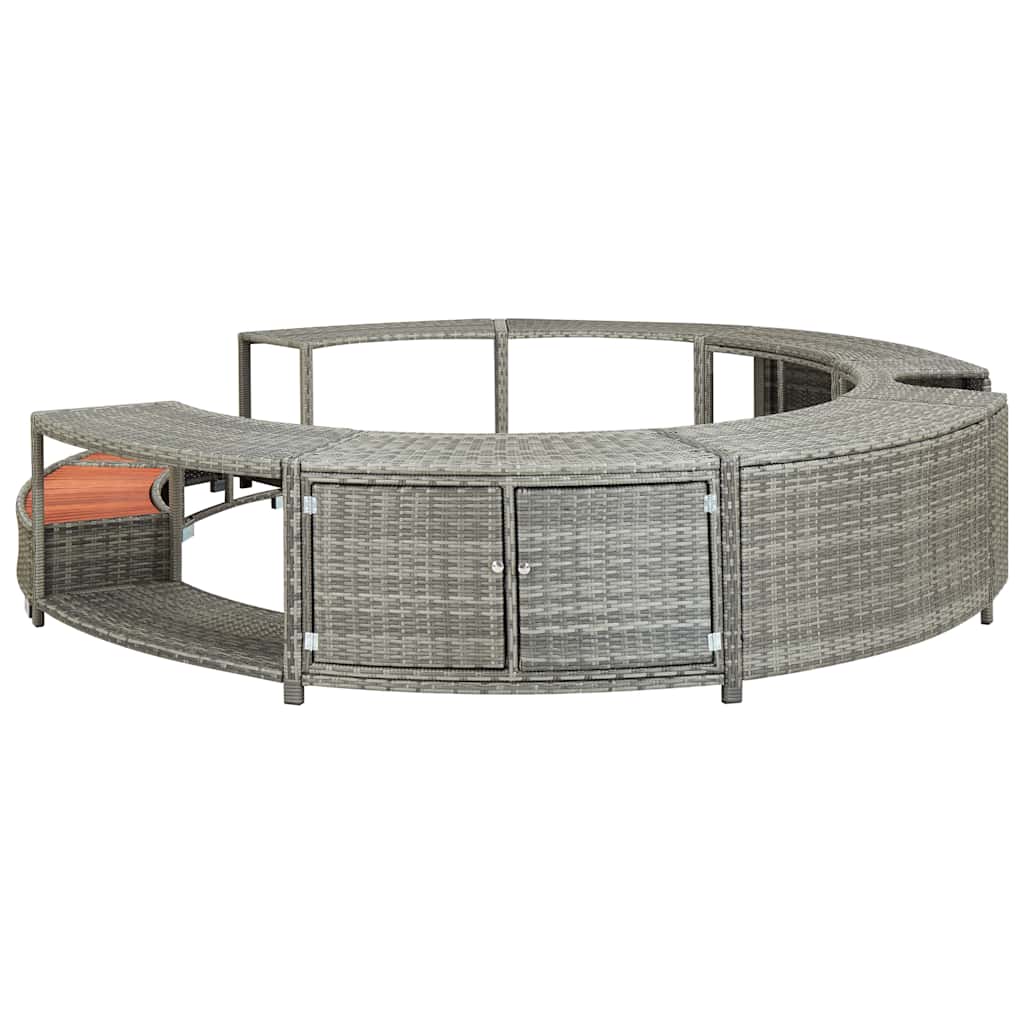 8719883732046_g_en_hd_2 vidaXL Hot Tub Surround Grey Poly Rattan - Image 4