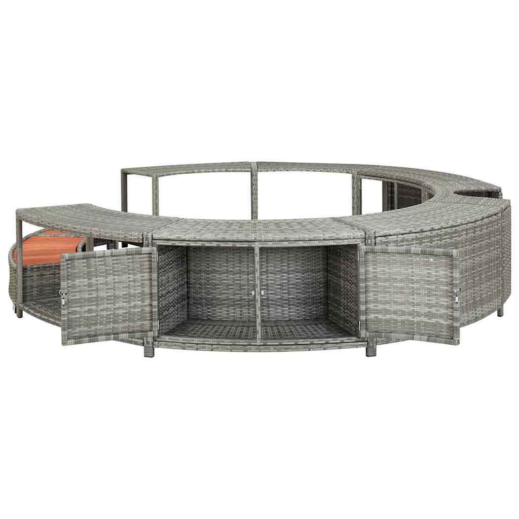 8719883732046_g_en_hd_3 vidaXL Hot Tub Surround Grey Poly Rattan - Image 5