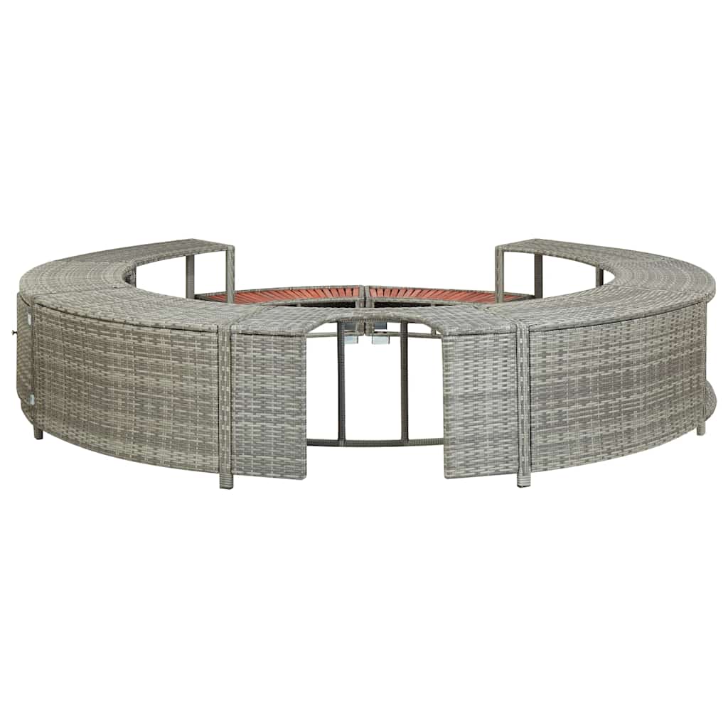 8719883732046_g_en_hd_4 vidaXL Hot Tub Surround Grey Poly Rattan - Image 6