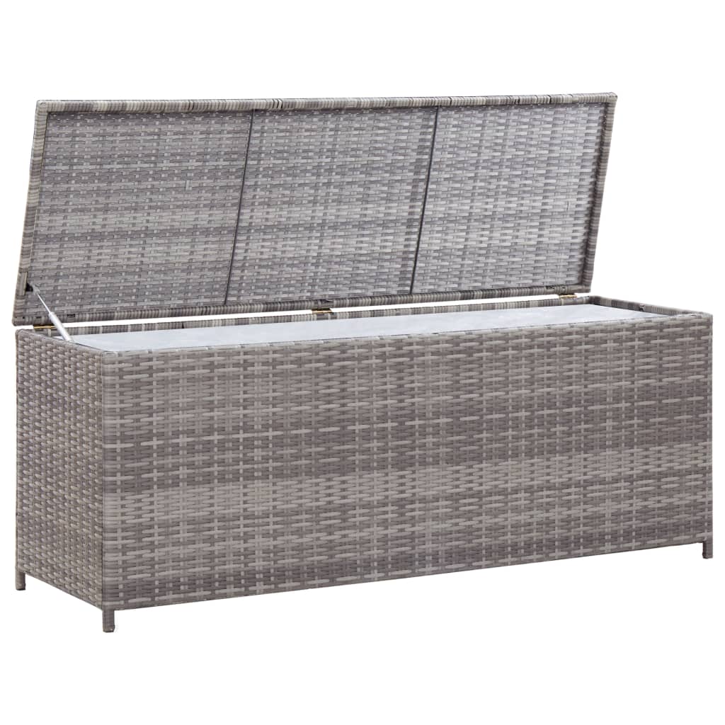 8719883732053_g_en_hd_2 vidaXL Garden Storage Box Grey 120x50x60 cm Poly Rattan - Image 3