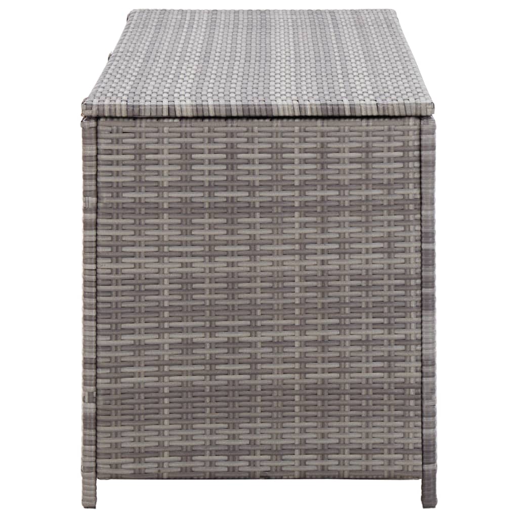 8719883732053_g_en_hd_3 vidaXL Garden Storage Box Grey 120x50x60 cm Poly Rattan - Image 4