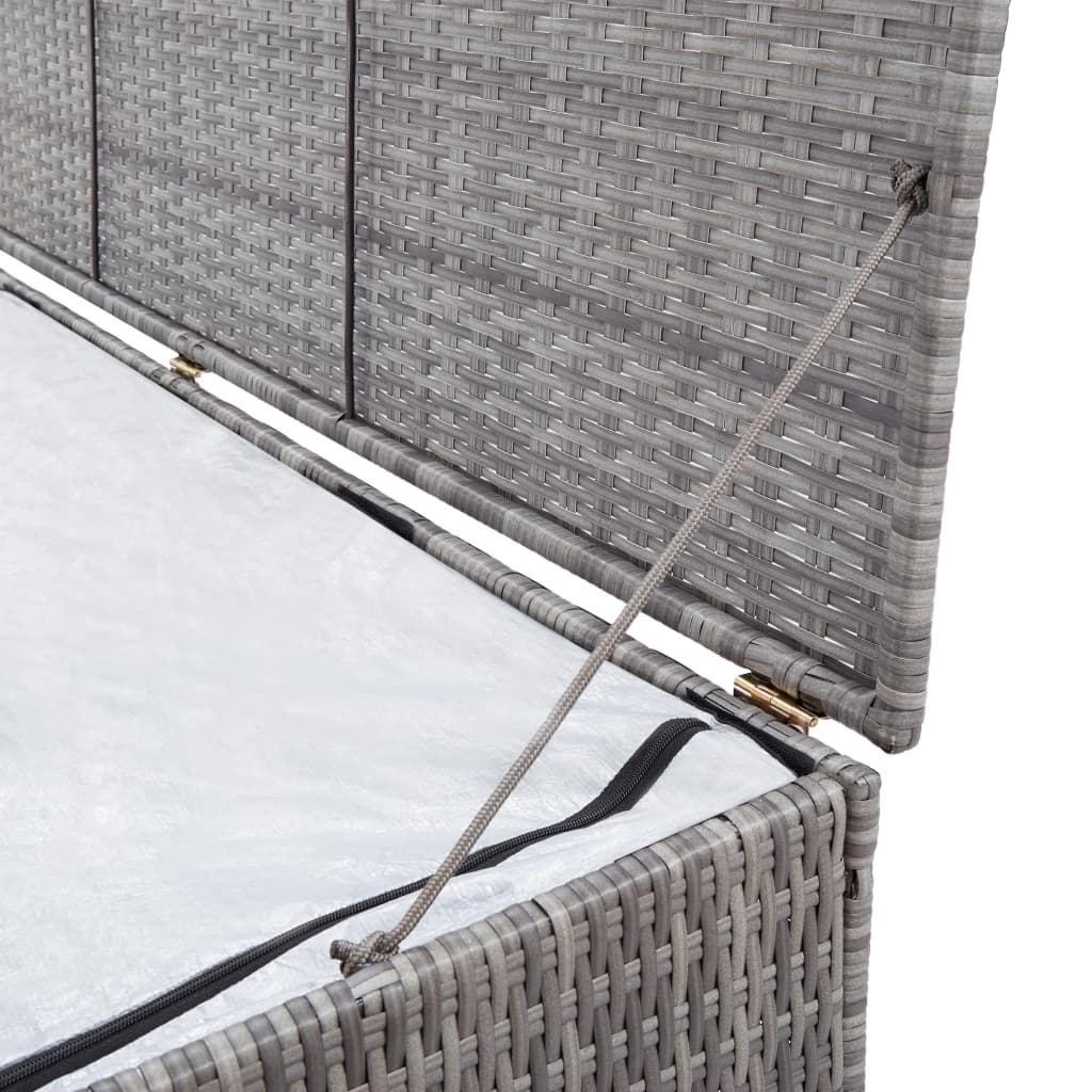 8719883732053_g_en_hd_5 vidaXL Garden Storage Box Grey 120x50x60 cm Poly Rattan - Image 6