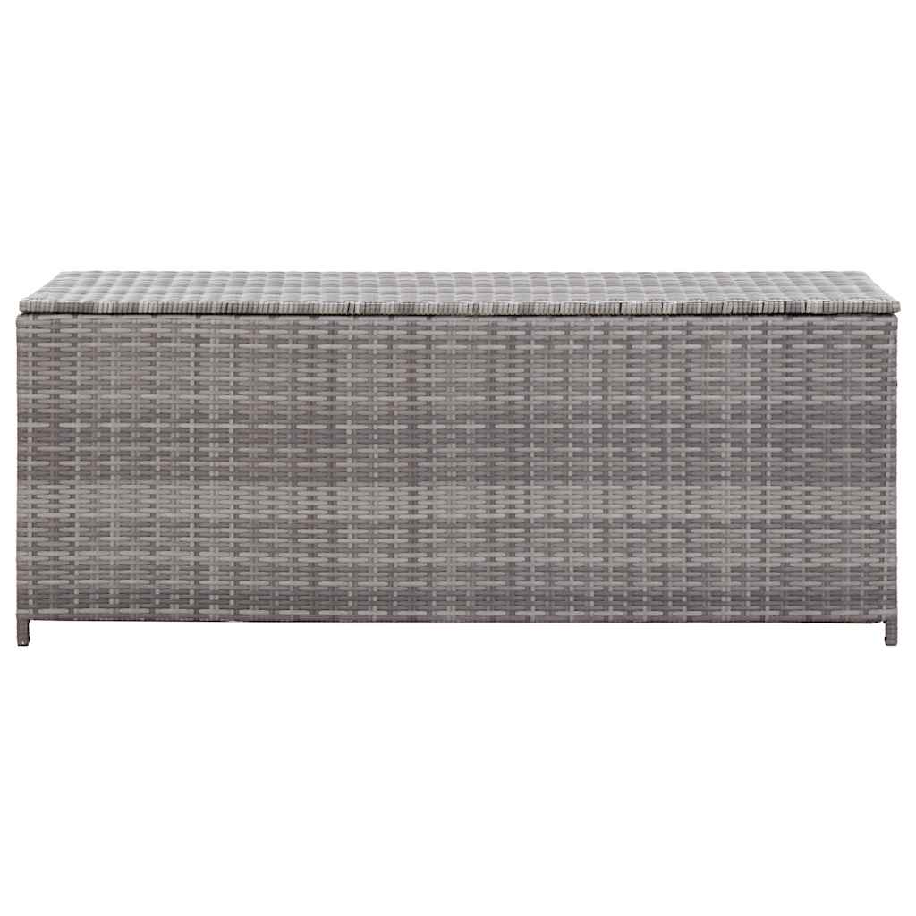 8719883732077_g_en_hd_3 vidaXL Garden Storage Box Grey 150x50x60 cm Poly Rattan - Image 5