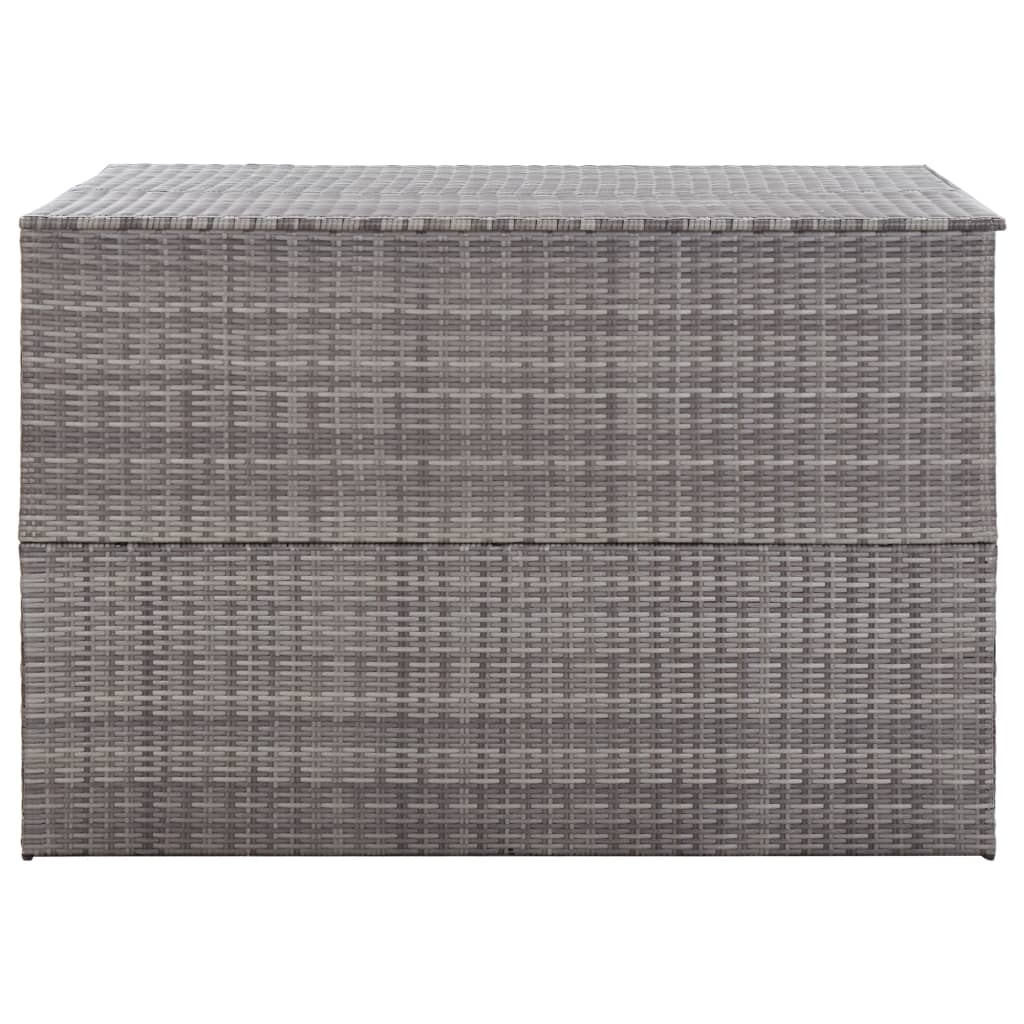 8719883732121_g_en_hd_1 vidaXL Garden Storage Box Grey 150x100x100 cm Poly Rattan - Image 2