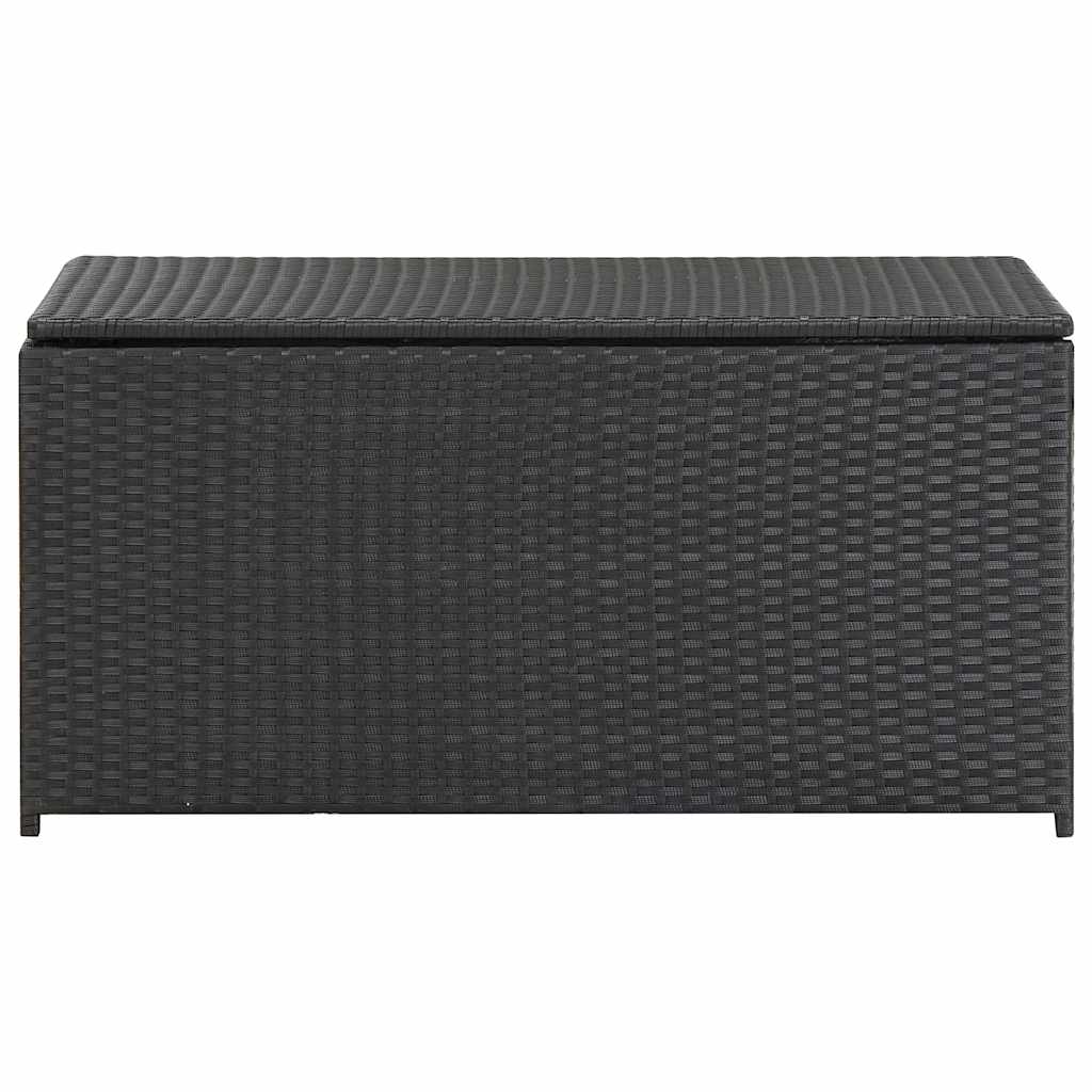 8719883732169_g_en_hd_1 vidaXL Garden Storage Box Poly Rattan 100x50x50 cm Black - Image 2