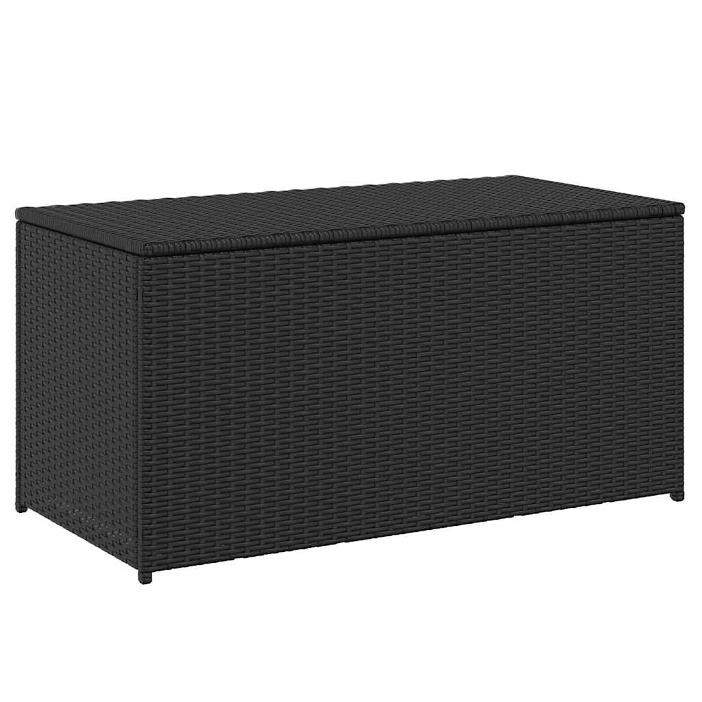 8719883732169_g_en_hd_2 vidaXL Garden Storage Box Poly Rattan 100x50x50 cm Black - Image 3
