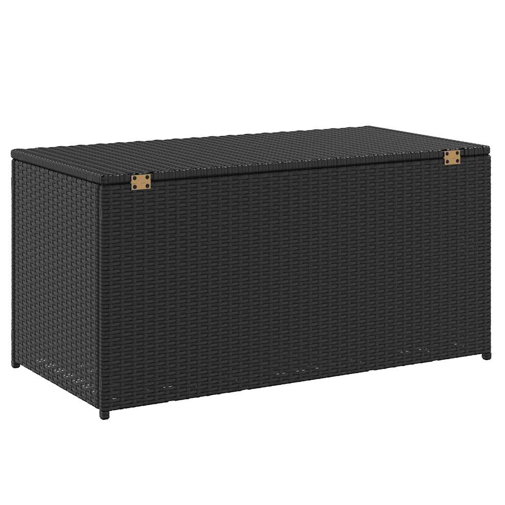 8719883732169_g_en_hd_4 vidaXL Garden Storage Box Poly Rattan 100x50x50 cm Black - Image 5