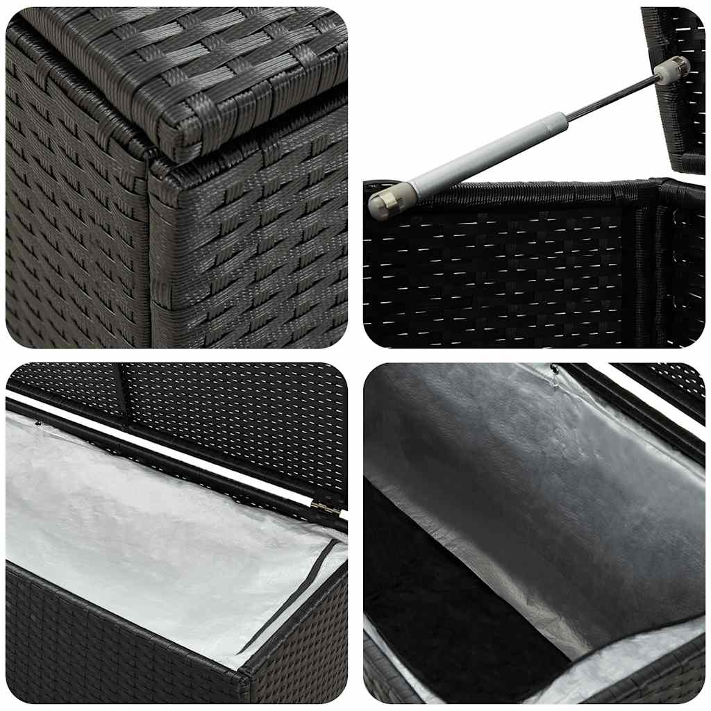 8719883732169_g_en_hd_5 vidaXL Garden Storage Box Poly Rattan 100x50x50 cm Black - Image 6