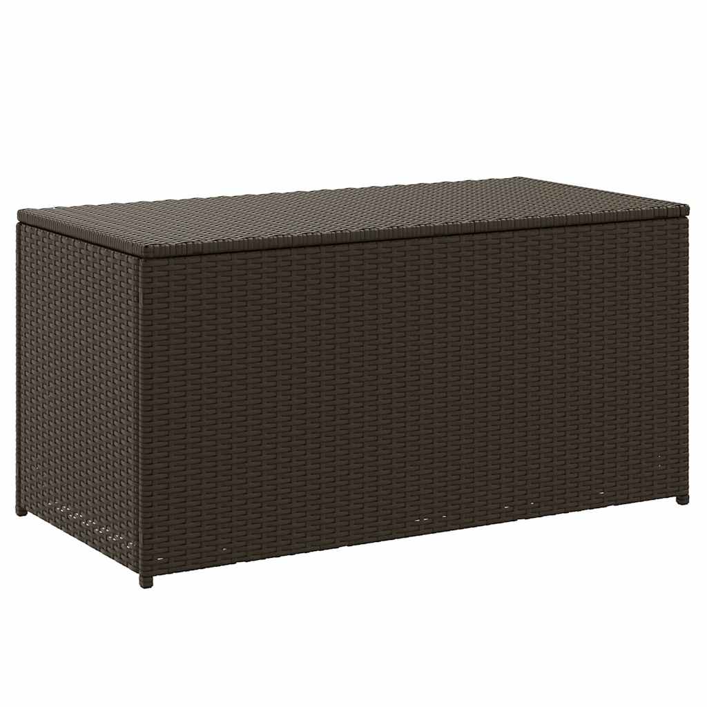 8719883732176_g_en_hd_2 vidaXL Garden Storage Box Poly Rattan 100x50x50 cm Brown - Image 4