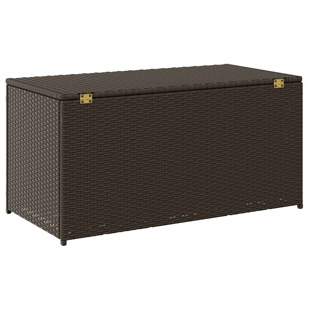 8719883732176_g_en_hd_4 vidaXL Garden Storage Box Poly Rattan 100x50x50 cm Brown - Image 6