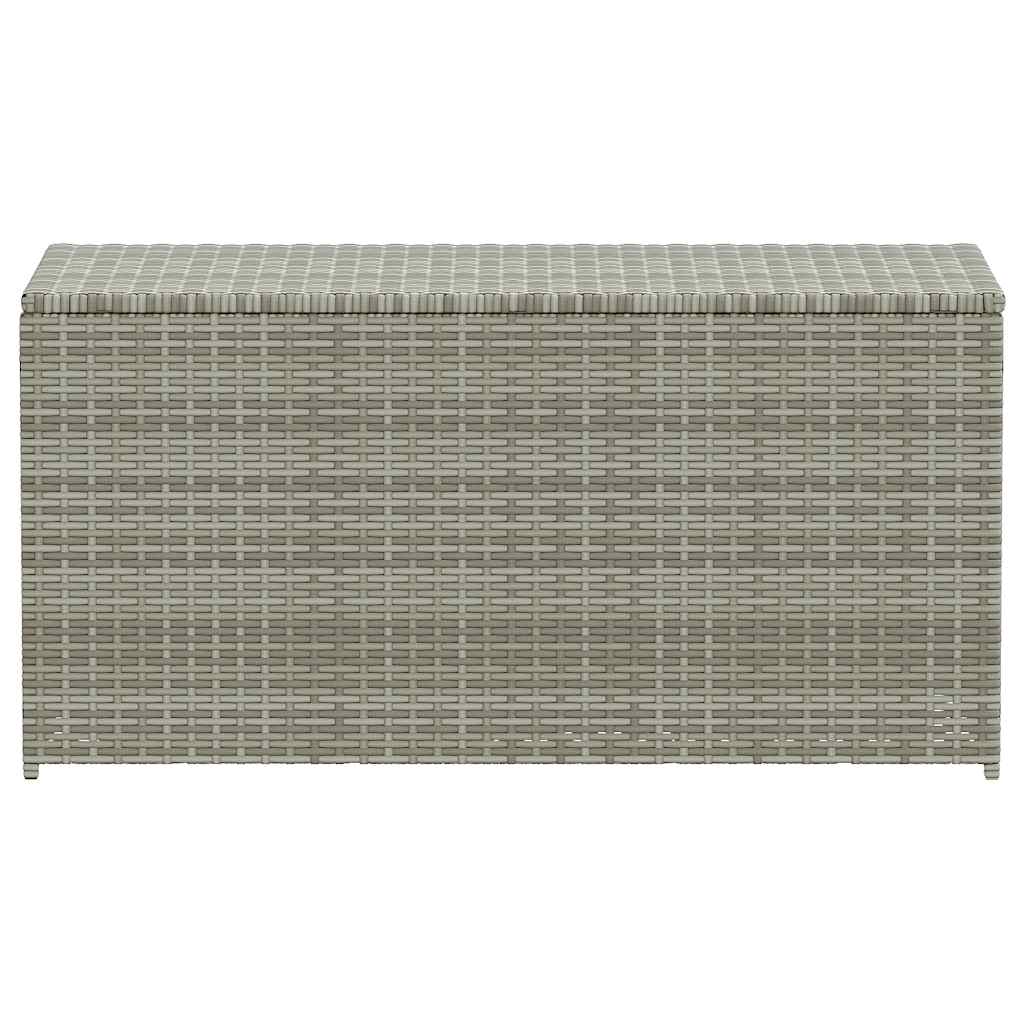 8719883732183_g_en_hd_2 vidaXL Garden Storage Box Poly Rattan 100x50x50 cm Grey - Image 4