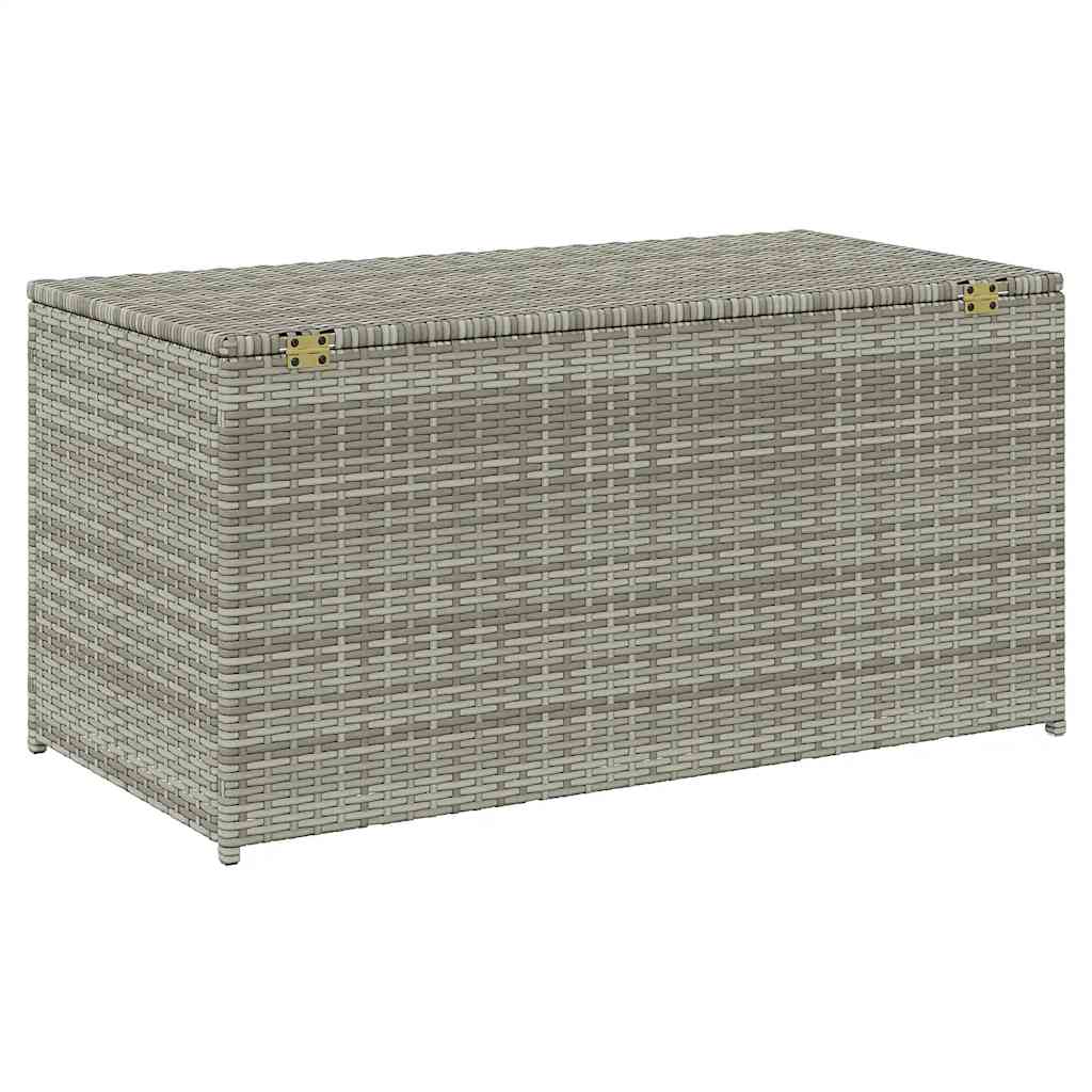 8719883732183_g_en_hd_4 vidaXL Garden Storage Box Poly Rattan 100x50x50 cm Grey - Image 6