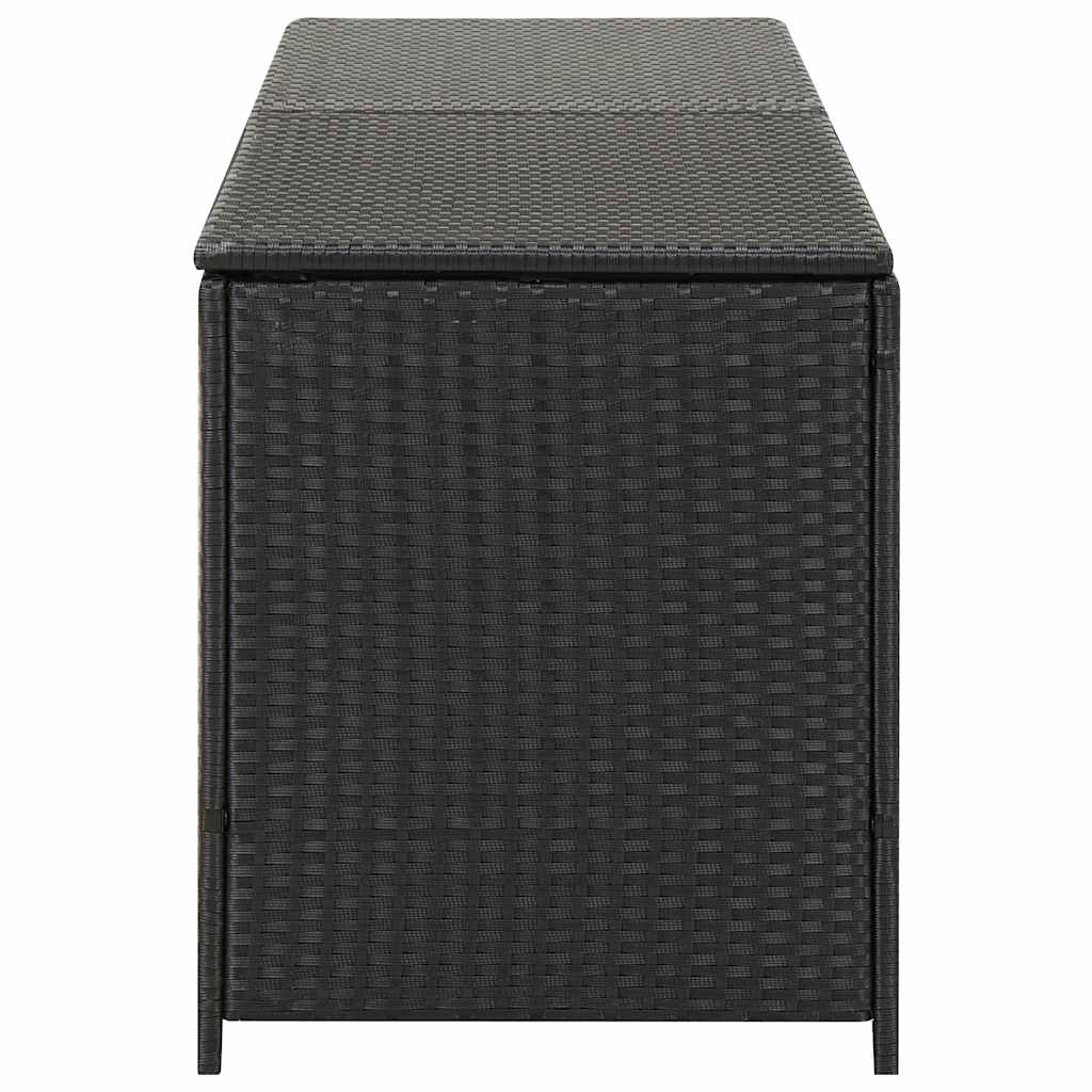 8719883732190_g_en_hd_3 vidaXL Garden Storage Box Poly Rattan 200x50x60 cm Black - Image 5