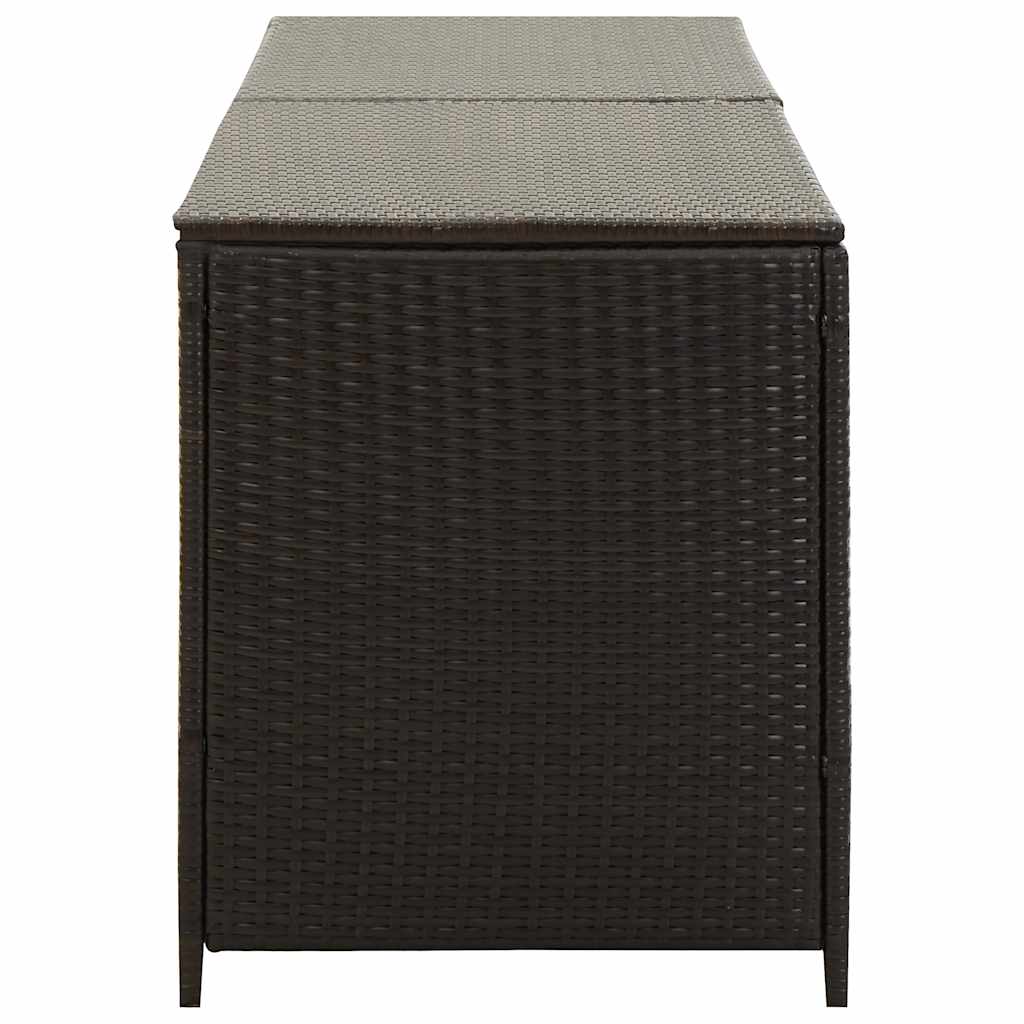 8719883732206_g_en_hd_3 vidaXL Garden Storage Box Poly Rattan 200x50x60 cm Brown - Image 5