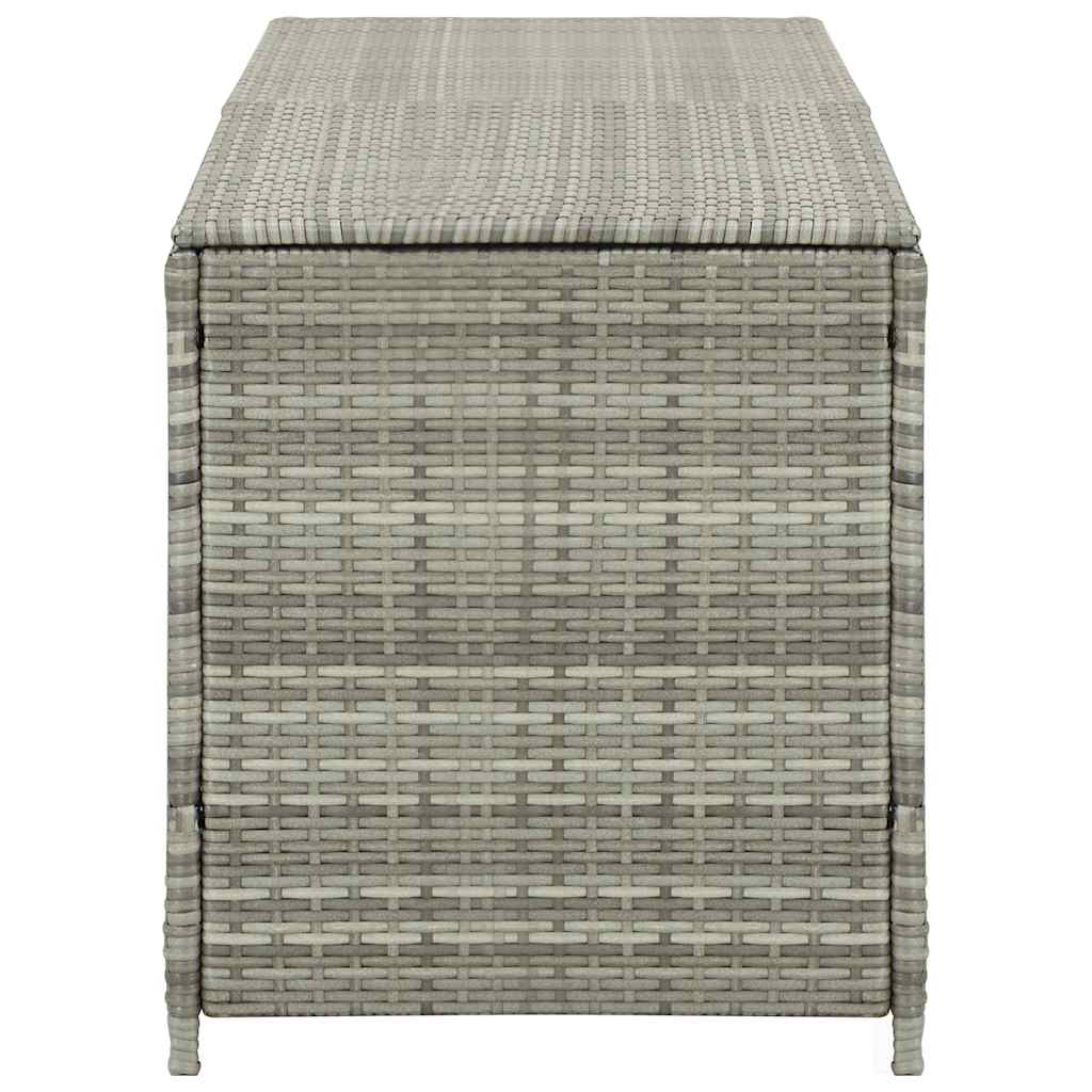 8719883732213_g_en_hd_3 vidaXL Garden Storage Box Poly Rattan 200x50x60 cm Grey - Image 5