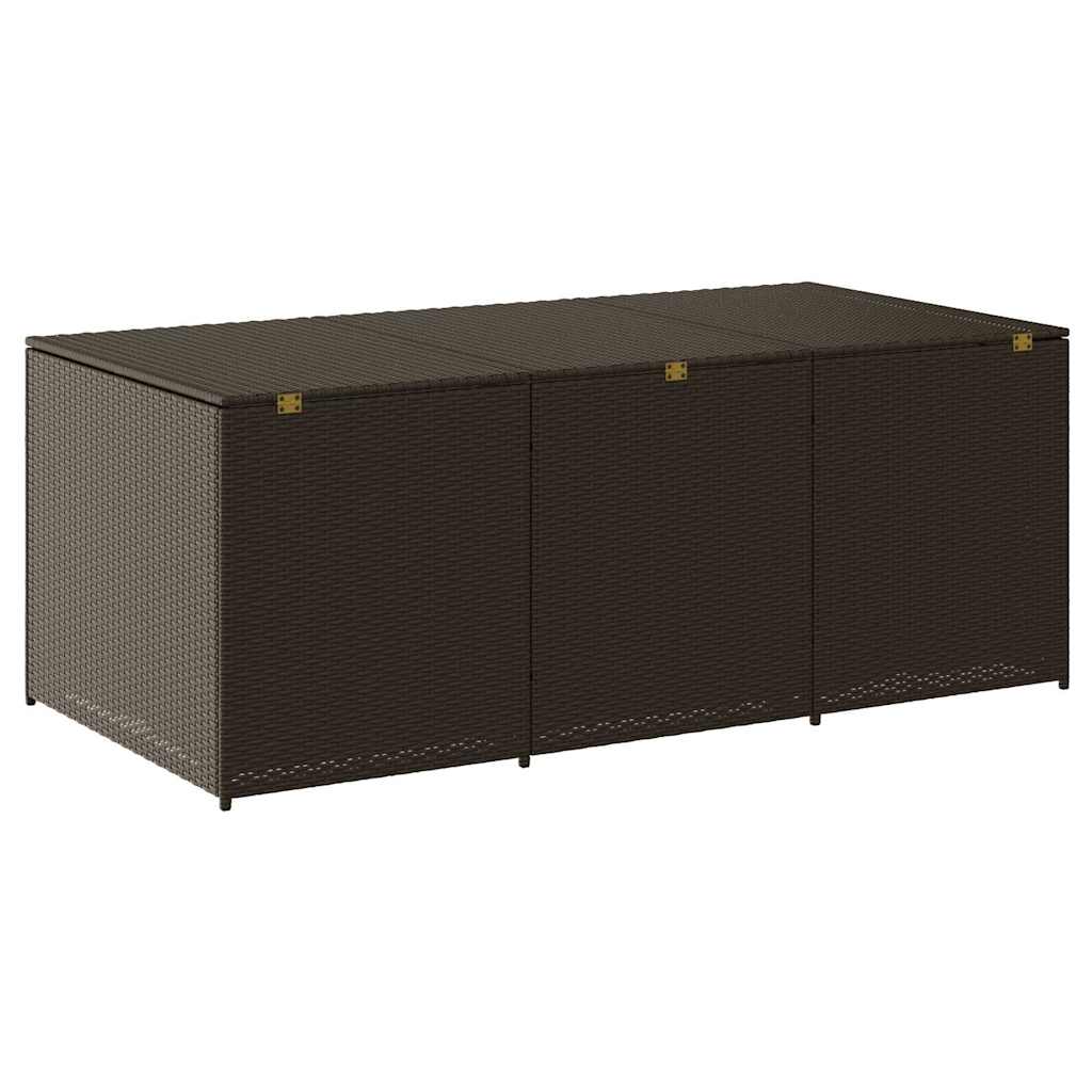 8719883732237_g_en_hd_4 vidaXL Garden Storage Box Poly Rattan 180x90x70 cm Brown - Image 6