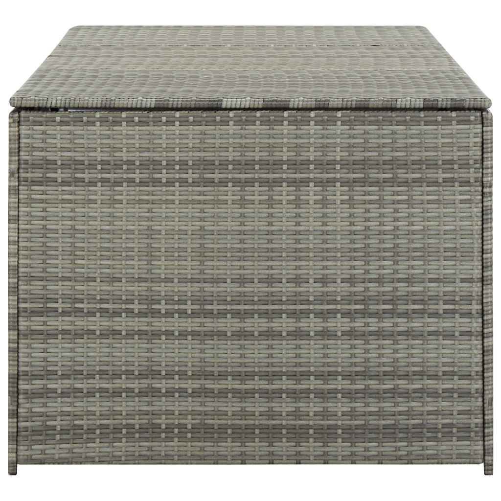 8719883732244_g_en_hd_3 vidaXL Garden Storage Box Poly Rattan 180x90x70 cm Grey - Image 5