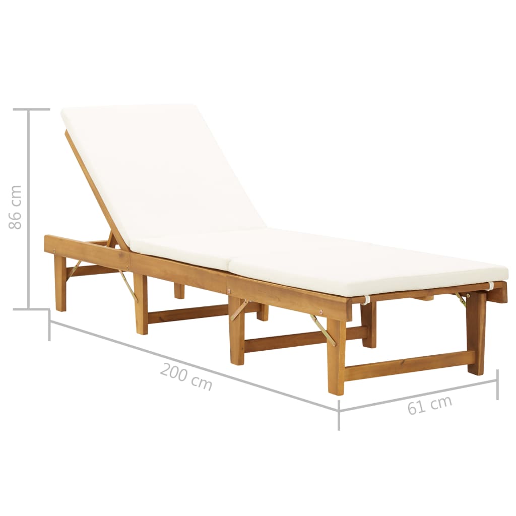 8719883732350_g_en_hd_6 vidaXL Folding Sun Lounger with Cushion Solid Acacia Wood - Image 7