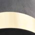 vidaXL Stool Dark Grey and Gold Velvet 28 x 36 cm - Image 3