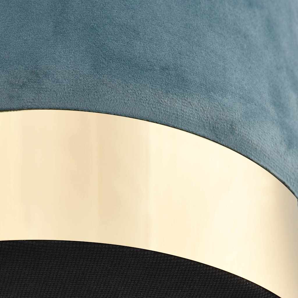 8719883733166_g_en_hd_2 vidaXL Stool Light Blue and Gold Velvet 28 x 36 cm - Image 3