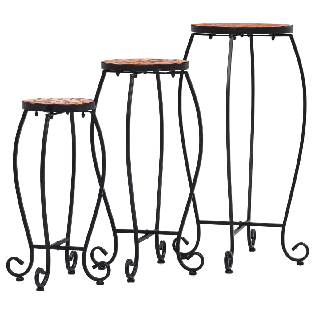 8719883733517_g_en_hd_1 vidaXL Mosaic Tables 3 pcs Terracotta Ceramic - Image 2