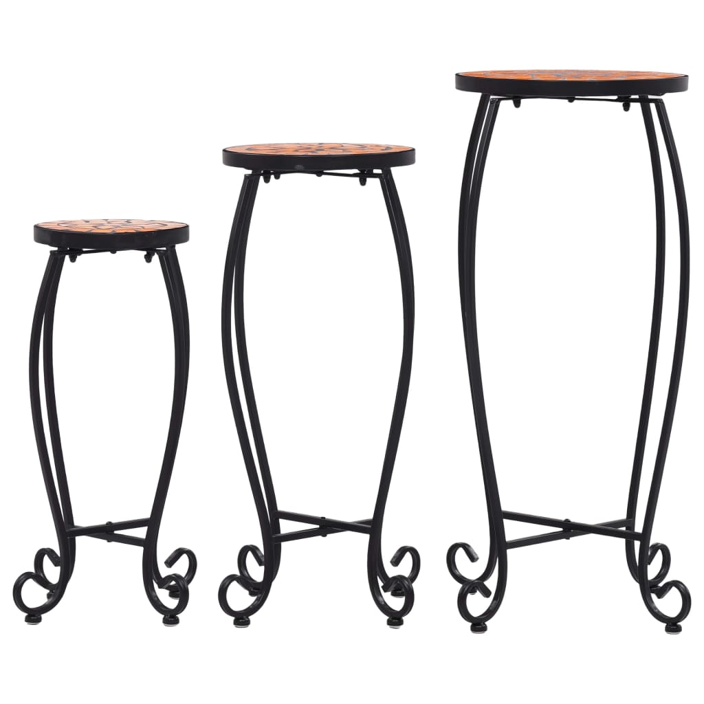 8719883733517_g_en_hd_2 vidaXL Mosaic Tables 3 pcs Terracotta Ceramic - Image 3