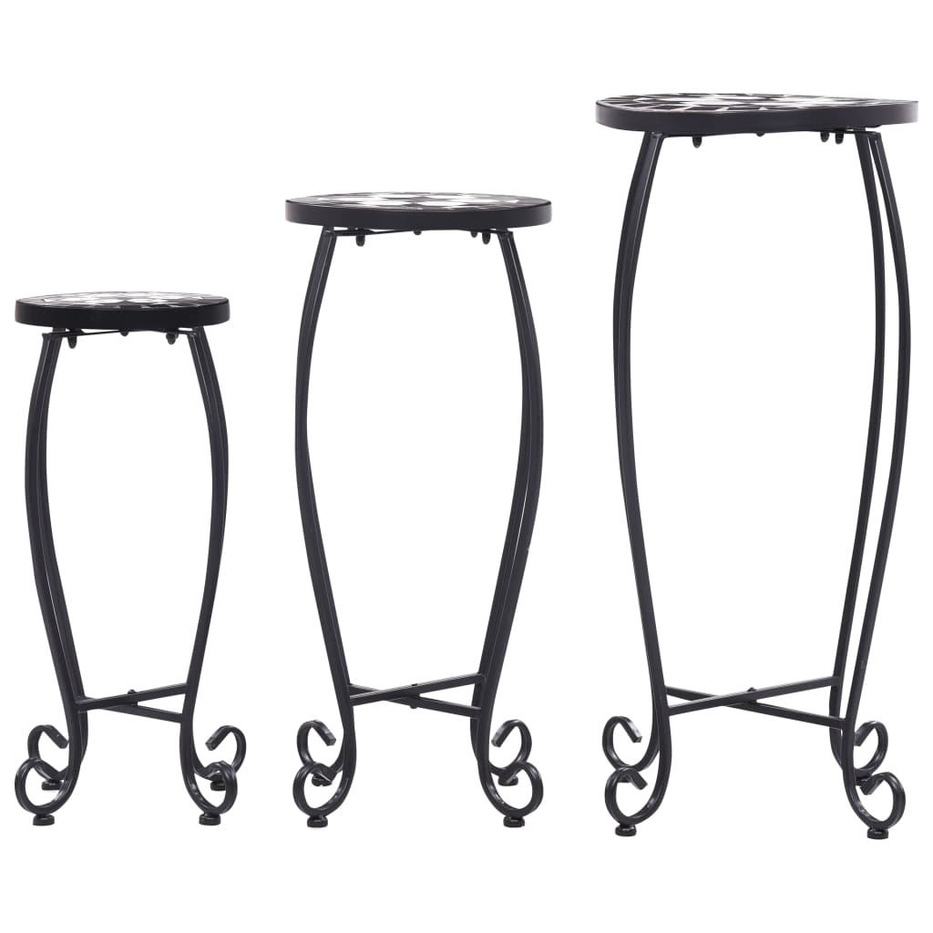 8719883733531_g_en_hd_2 vidaXL Mosaic Tables 3 pcs Black and White Ceramic - Image 3