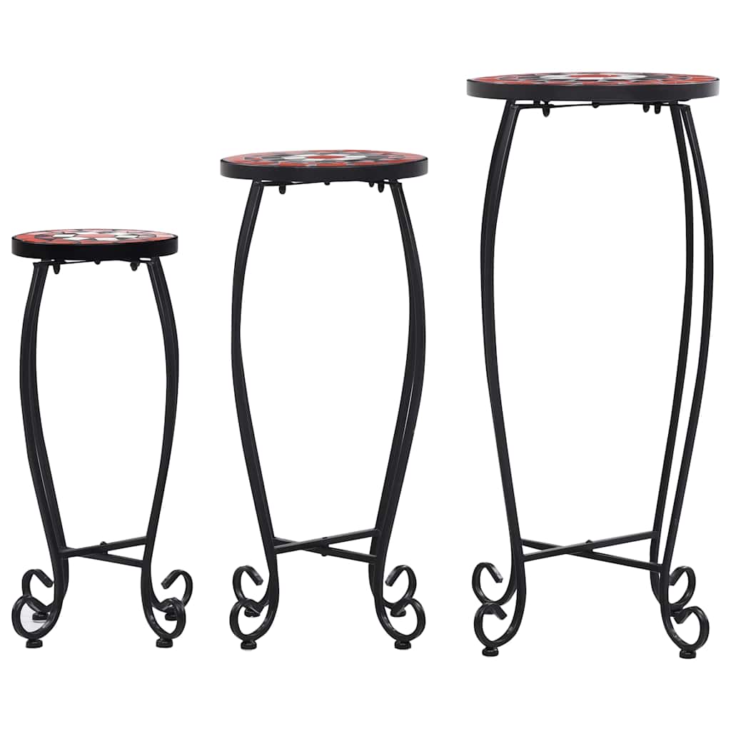 8719883733548_g_en_hd_1 vidaXL Mosaic Tables 3 pcs Terracotta and White Ceramic - Image 2